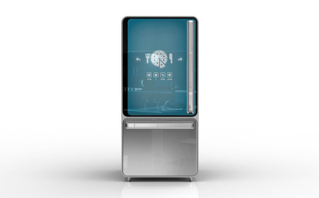 Smart Fridge di Ashley Legg, un concept di frigorifero intelligente